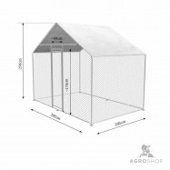 Utegård Chicken Run 3x2m