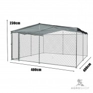 Hundböj DogKennel 4x4m