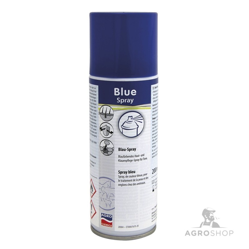 Hudvårdsspray AgroChemica BlueSpray 200ml