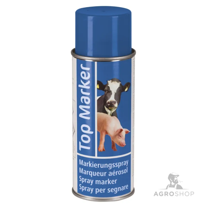 Kerbl TopMarker blå märkfärg för djur 500 ml