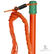 Elstängselnät AKO OviNet för får 1,08x50m enkelspets, orange