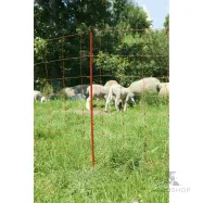 Elstängselnät AKO OviNet för får 1,08x50m med fotstöd, orange