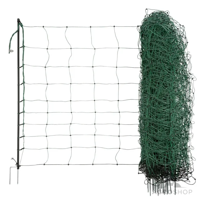 AKO OviNet elstängselnät 1,08x50m med fotstöd