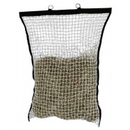 Hay Net with Filling Aid white, 90 x 110 cm, 3x3 cm