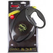 Hundkoppel Flexi Giant XL (50kg) neon 8m