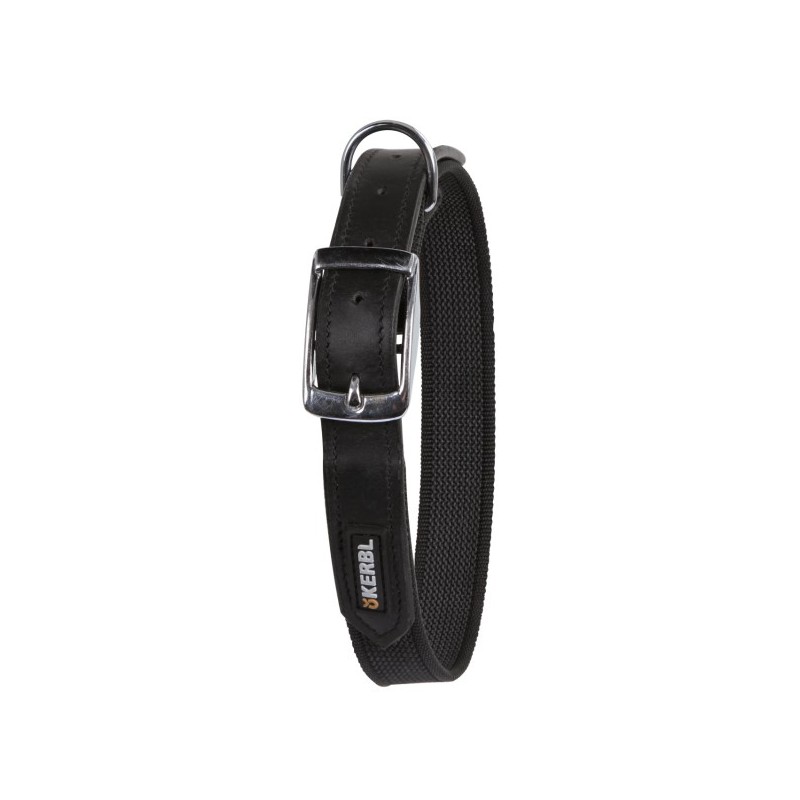 Hundhalsband Kerbl svart 33-39cm