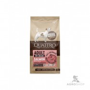 Hundfoder QUATTRO SuperPremium Adult med lax 1,5kg