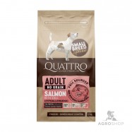 Hundfoder QUATTRO SuperPremium Adult med lax 7kg