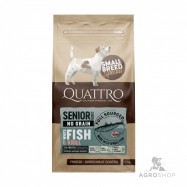 Hundfoder QUATTRO SuperPremium Senior/Diet med lax 7kg