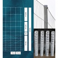 Viltnät ForestNet L zn ø2,0/1,6mm maskstorlek 15cm-15L 1,25x50m