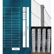 Viltnät ForestNet M zn ø2,5/2,0mm maskstorlek 30x10-20cm 1,60x50m