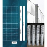 Viltnät ForestNet M zn ø2,5/2,0mm maskstorlek 30x10-20cm 2,00x50m