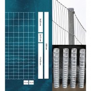 Viltnät ForestNet M zn ø2,5/2,0mm maskstorlek 15x10-20cm 2,00x50m