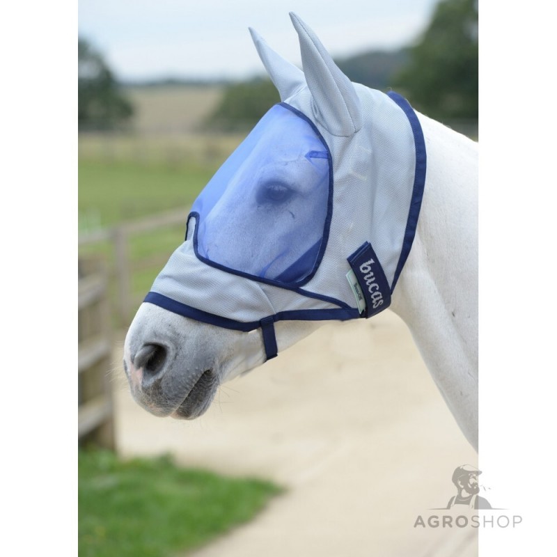 Flughuva Buzz-Off Deluxe Fly Mask Bucas