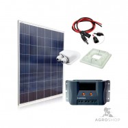 Set med solpanel för husvagn - MPPT 210W-P MAXX