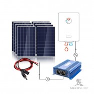 Set för uppvärmning av varmvattenberedare ECO MPPT-3000 inverter + 8x280W