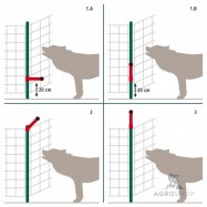 Distansklämma för nät WolfStop 10st