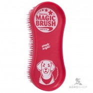 Hundborste MagicBrush röd