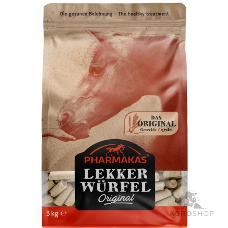 Hästgodis Lekkerwürfel Original 3kg