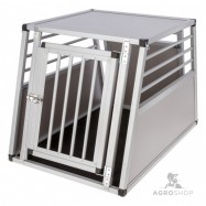 Transportbur i aluminium Barry 92x65x65cm