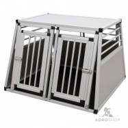 Transportbur i aluminium Barry 92x97x68cm