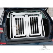 Transportbur i aluminium Barry 92x97x68cm