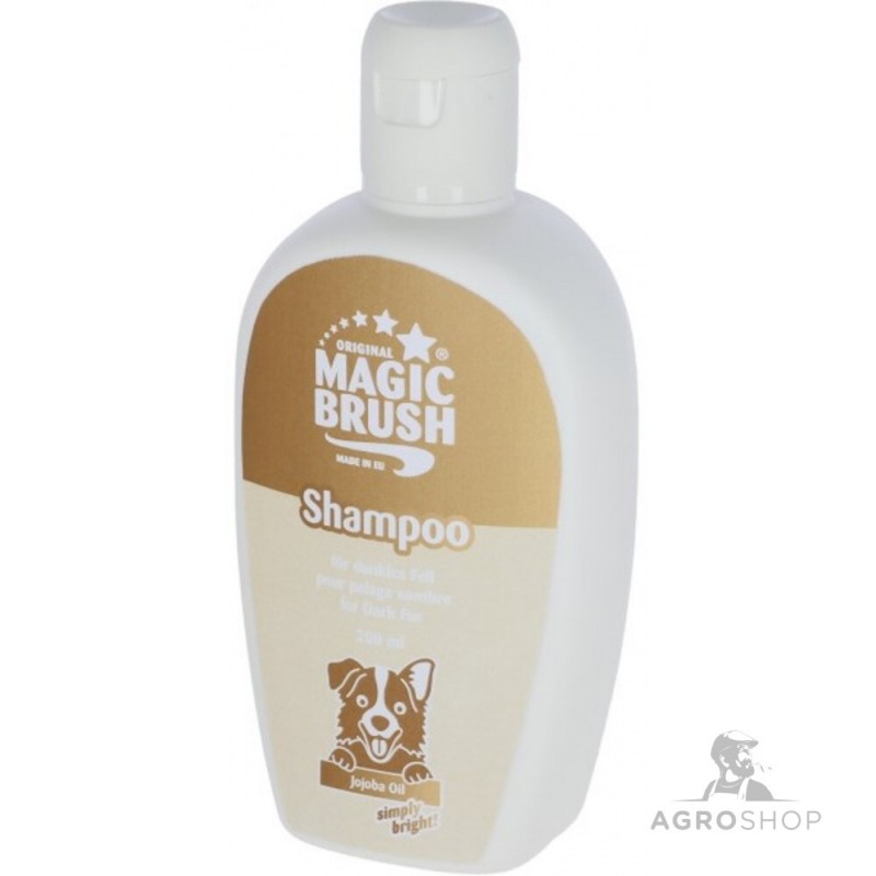 MagicBrush hundschampo för mörk päls 200ml