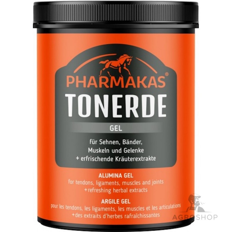 Gel med lera Tonerde Pharmakas 2kg