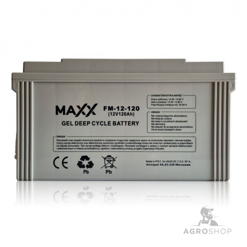 Gelbatteri MAXX 12V 120Ah