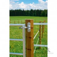 Fence gate 4-5 m, adjustable, height: 90 cm, galvanized