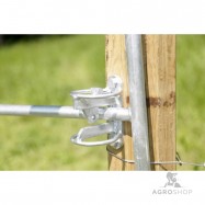 Fence gate 4-5 m, adjustable, height: 90 cm, galvanized