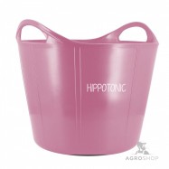 Mjuk hink Hippotonic rosa 28L