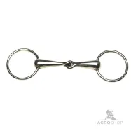 Tvådelat tränsbett German Silver Feeling