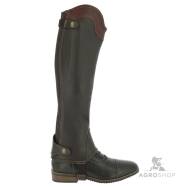 Läderchaps Elite Equitheme XS/Short svart