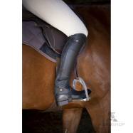 Läderchaps Elite Equitheme XS/Short svart