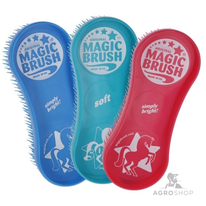 MagicBrush Jellyfish set med regnbågsfärgade plastborstar