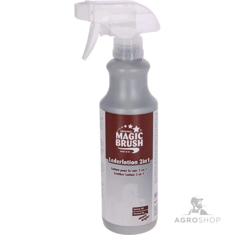 Lädervård  2in1 MagicBrush 500ml