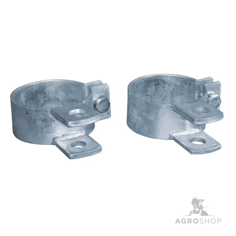 Set med gångjärn för grind