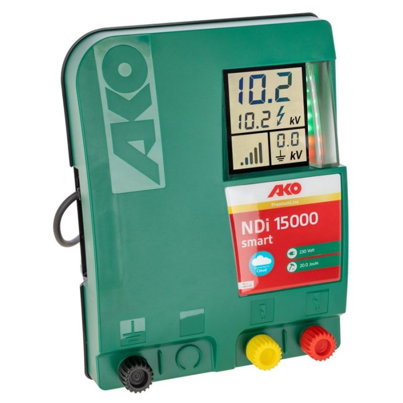 Nätdrivet elstängsel AKO NDi smart12000 15,5J 230V
