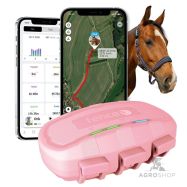 GPS-spårare för hästar FENCEe EquiGPS Track, rosa