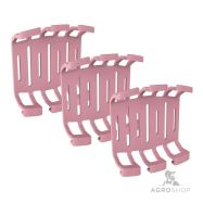 Fästclip för GPS-spårare FENCEe EquiGPS Track, rosa, 3 st