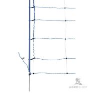 Elstängselnät AKO TitanNet Premium XBraid vargskydd 1,22x50m enkelspets