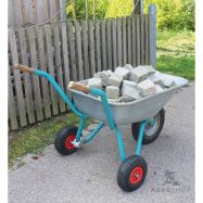 Stödhjul för skottkärra, 2 st