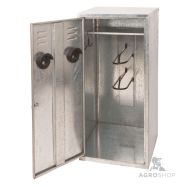 Sadelskåp för 2 sadlar 60x60x150 cm Kerbl