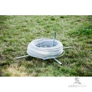 Hästtråd AKO Premium 250 m, Ø 8 mm, vit