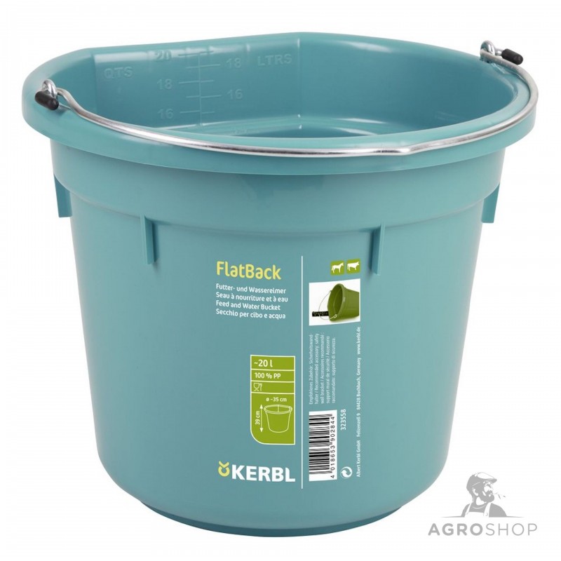 Hink FlatBack turkos 20L