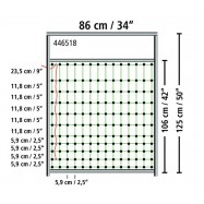 Grind till elstängselnät 125cm